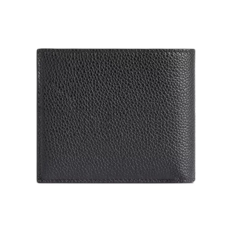 Balenciaga Cow Leather Wallet Men's Black-1