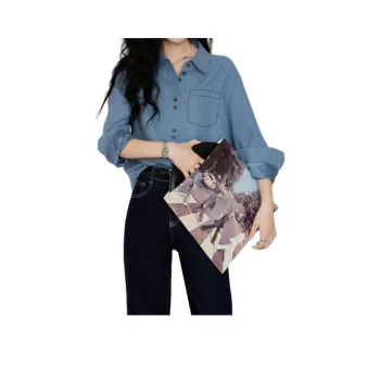 MISHOW Shirt Women's French Blue