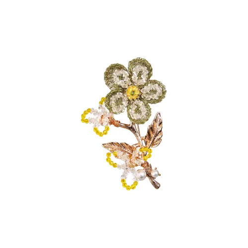 Cercoo Artificial Crystal Brooches Women's