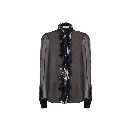 Loungeable Pyjama mit T-Shirt mit Undercover-Print und Zebra und Leggings in Blassblau