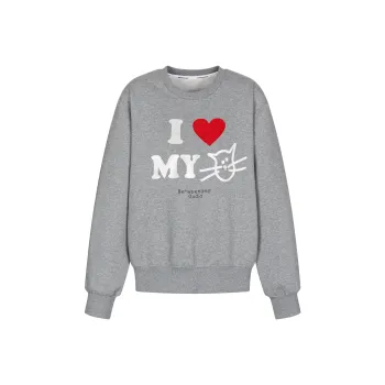 BETWEENAND Sweatshirt Women's Gray