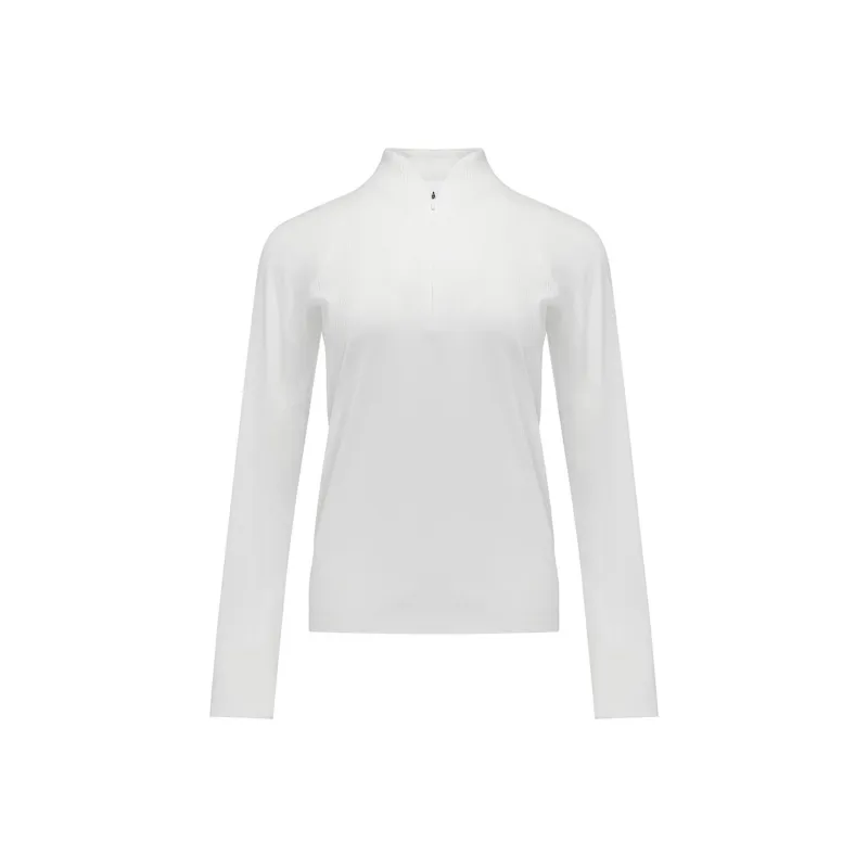 LI NING 1990 Golf Series Polo Shirt Women's Standard White-0