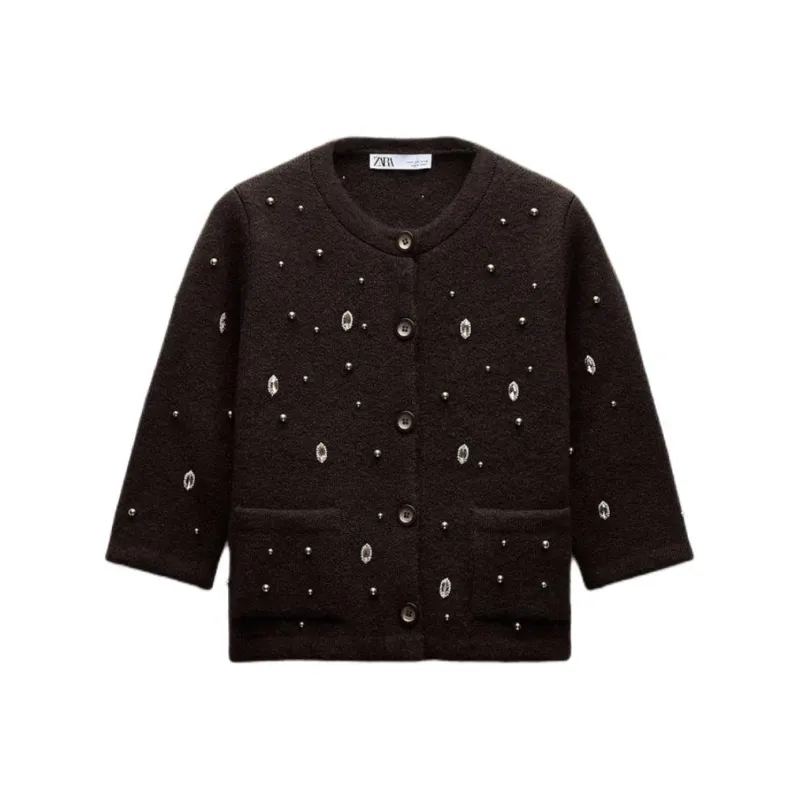 ZARA Knitwear Women's Brown-0