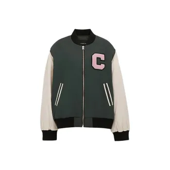 COACH SS24 Jackets Coats Women's Forest Green