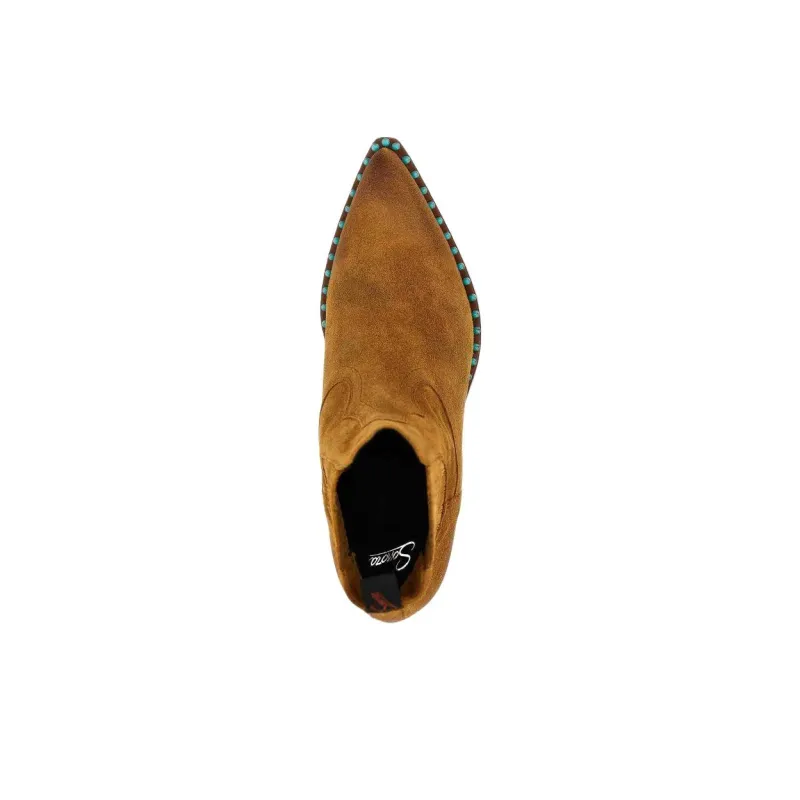 SONORA BOOTS Hidalgo Short Chelsea Boots Women's Light Umber-4