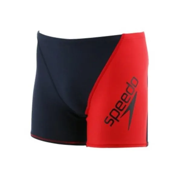 Speedo Swimming Shorts Men's Black Red-0