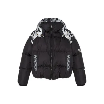 VERSACE Down Jackets Women's Black