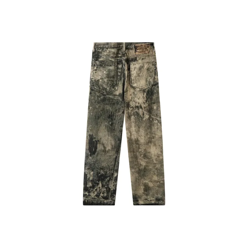SANTASTIC Jeans Unisex Black Gray-1