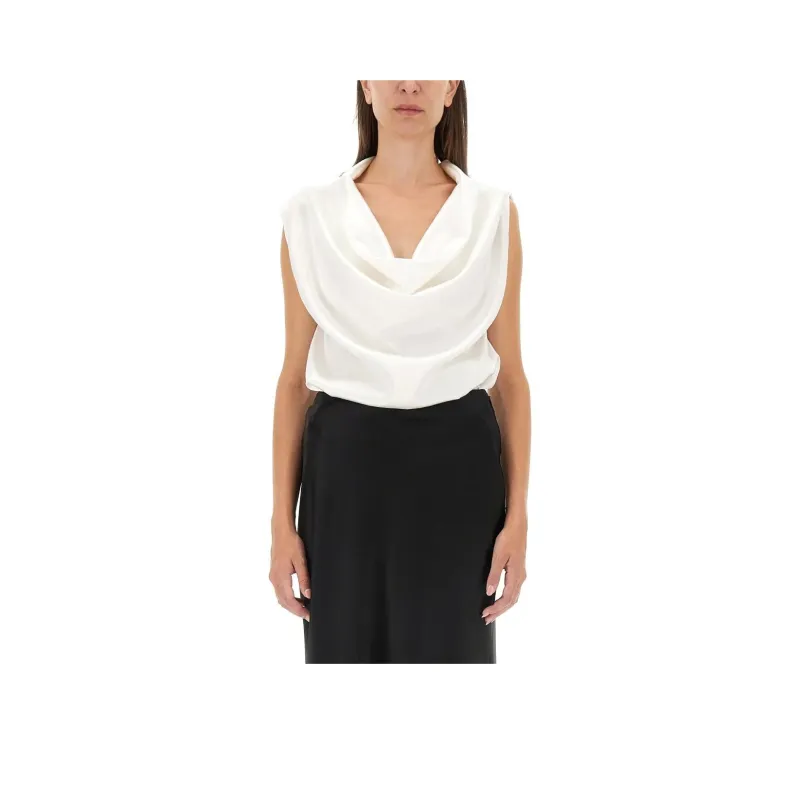 KITON Draped detail Blouse-0