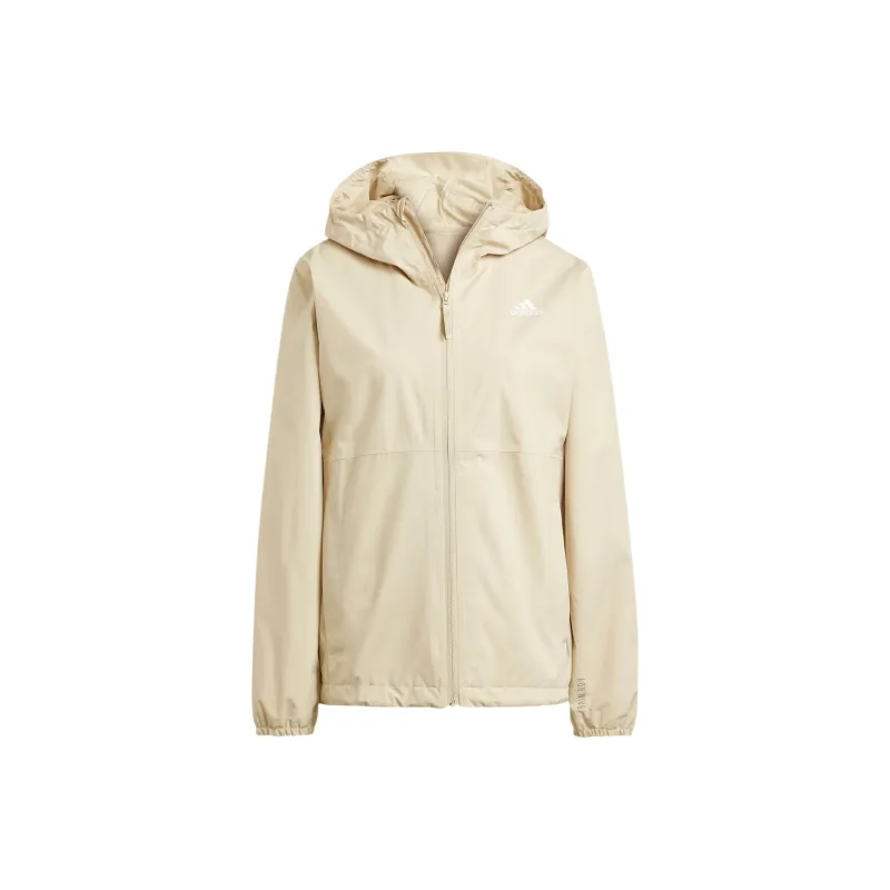 Adidas Essentials Rain.Rdy Jacket Jackets Coats Women's Khaki-0