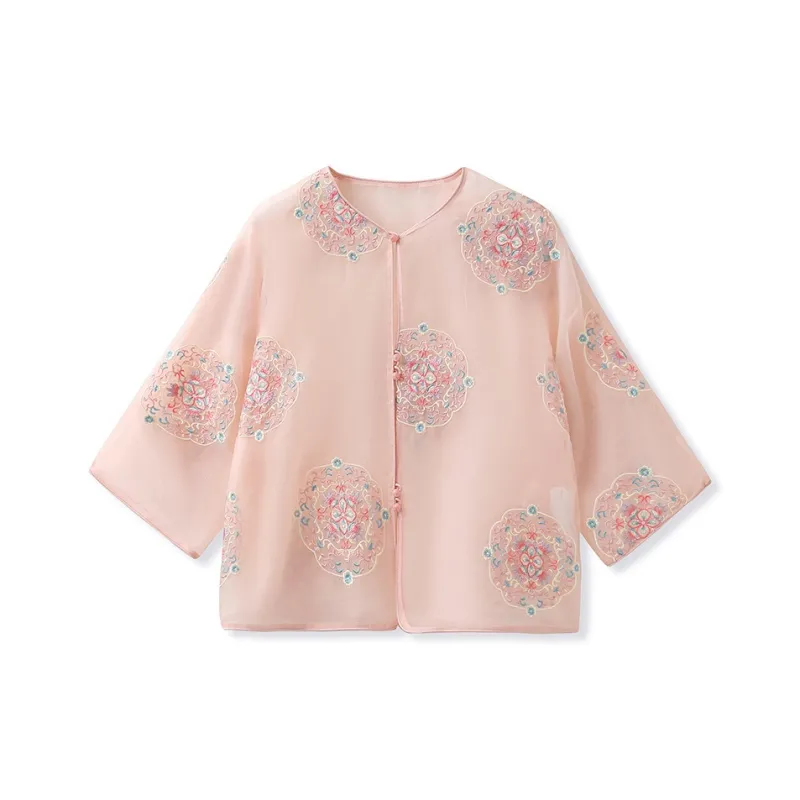 CHARM PICK Shirts Women's Pink-0