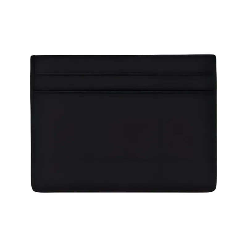 SAINT LAURENT Grain Cow Leather Card Holder Card Holder Regular Women's Black-1