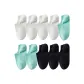 4 White, 3 Mint Green, 3 Black