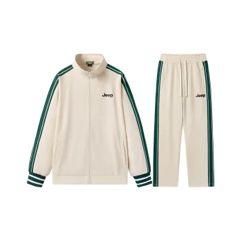 Jeep Casual Sportswear Unisex Two Piece Set