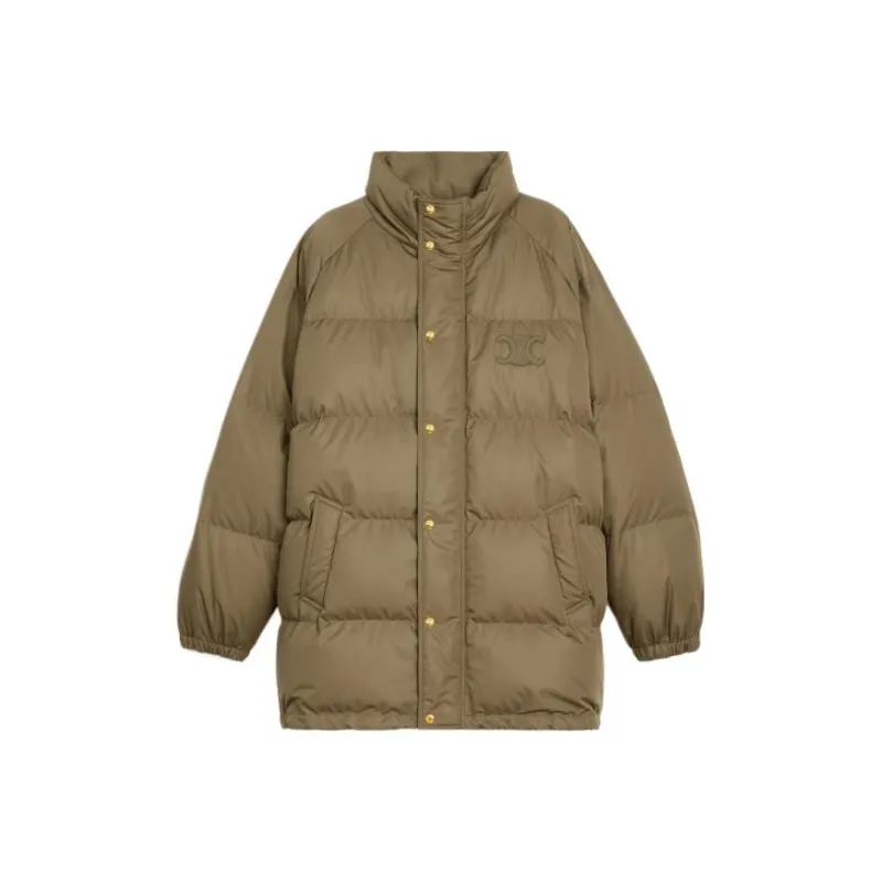 CELINE FW22 Jackets & Coats Women's Light Brown-0