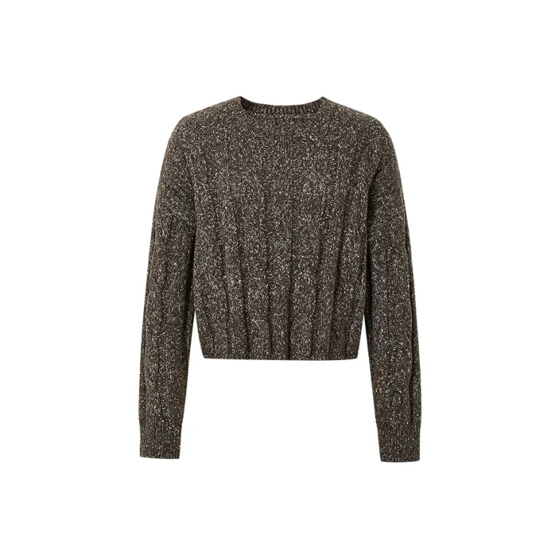 Hopeshow Knitwear Women's Coffee-0