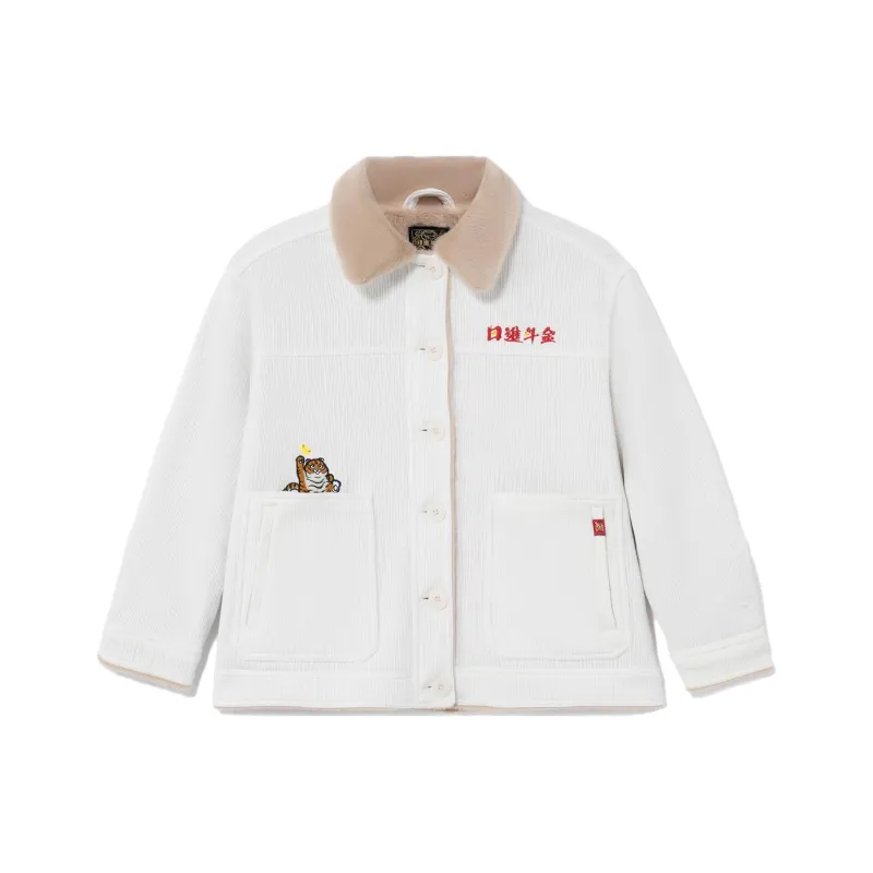LiNing Sports Life Collection Jacket Women's Mist White-0