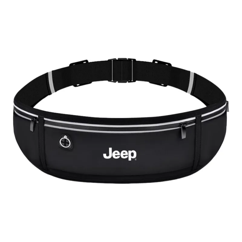 Jeep Polyamide Fanny Pack Regular Unisex Black-0