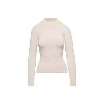ARITZIA Babaton Sculpt Knit Astrid Knitwear Women's Matte Pearl/Matte Pearl
