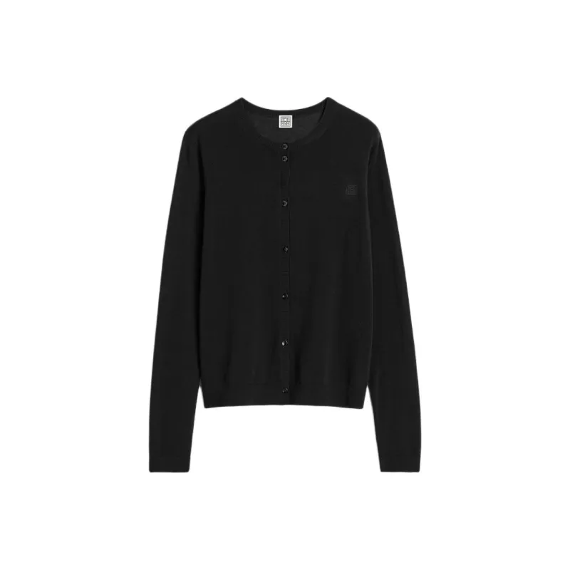 TOTEME PF24 Cashmere Sweater Women's Black-0