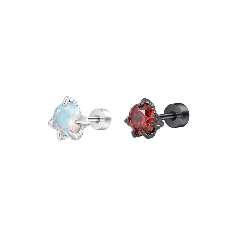 MISS XIA JWY Titanium Steel Stud Earrings Unisex-80