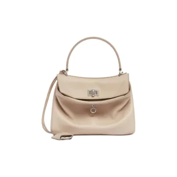 Balenciaga Rodeo Leather Shoulder Bag, Crossbody Bag, Handbag Mini Women's Pink