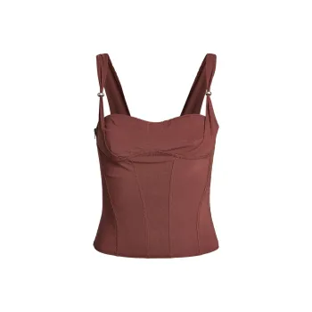 I.AM.GIA IDEZ CORSET Camisole Women's CHOCOLATE/Chocolate