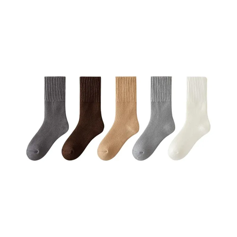 H YXIANG Mid Calf Socks Men's Combo Set-24