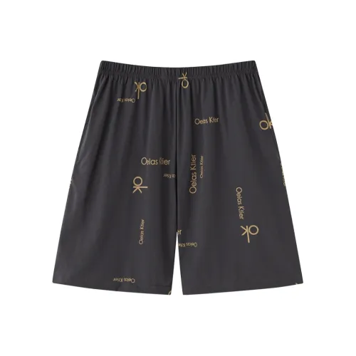 FENTENGCARE Pajama Pants Men's Gray