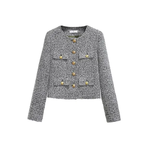 Silky Queen Jackets Coats Women's Gray