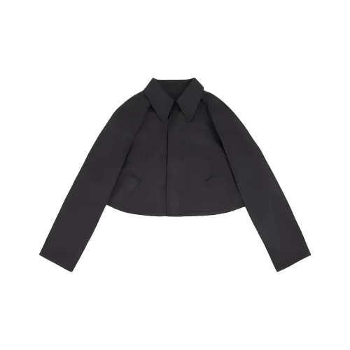MM6 Maison Margiela Jackets Coats Women's Black