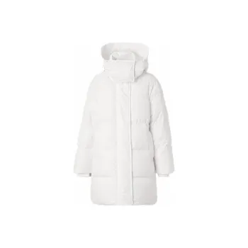 Burberry Down Jacket Women's Glossy White