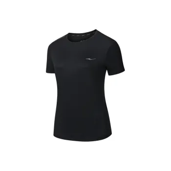 Erke T Shirts Women's Jet Black