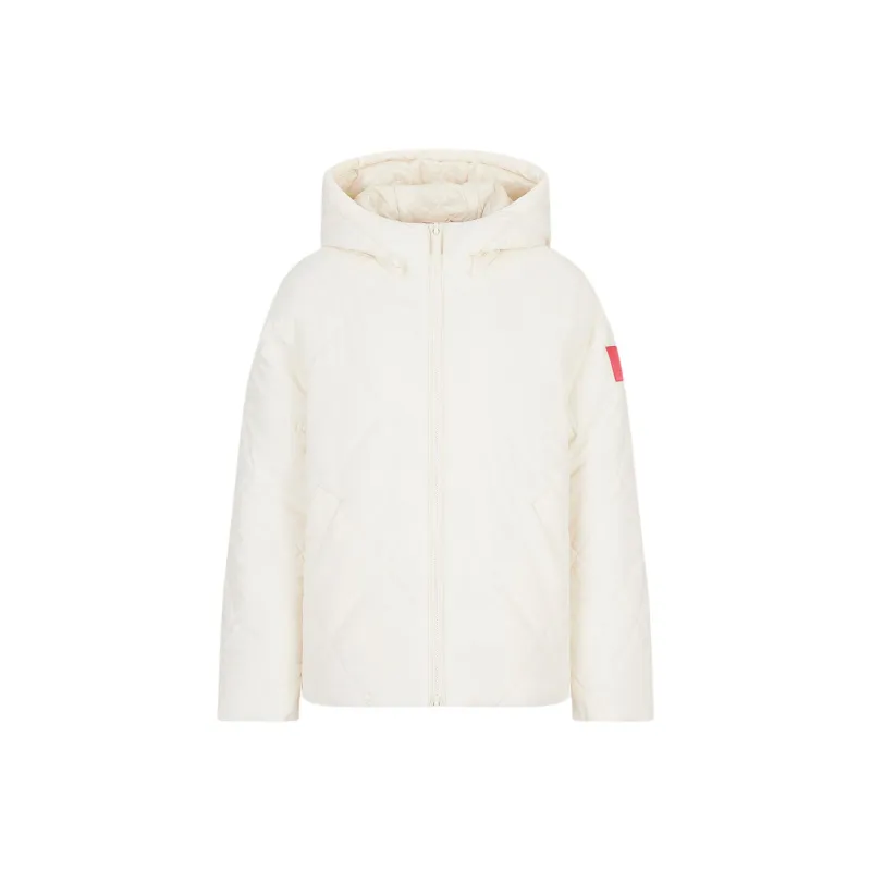 ARMANI EXCHANGEAE FW22 Jackets & Coats Women's White-0