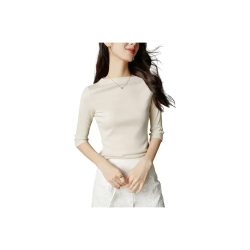 Late White Base Layer Women's Beige Apricot