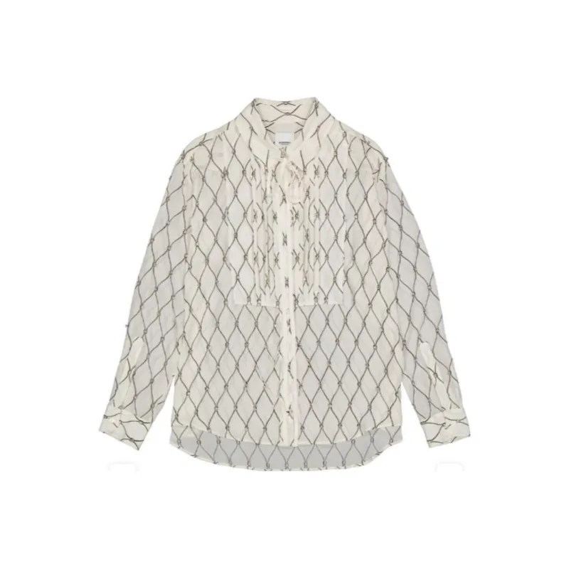 Burberry Shirts Women's White-0