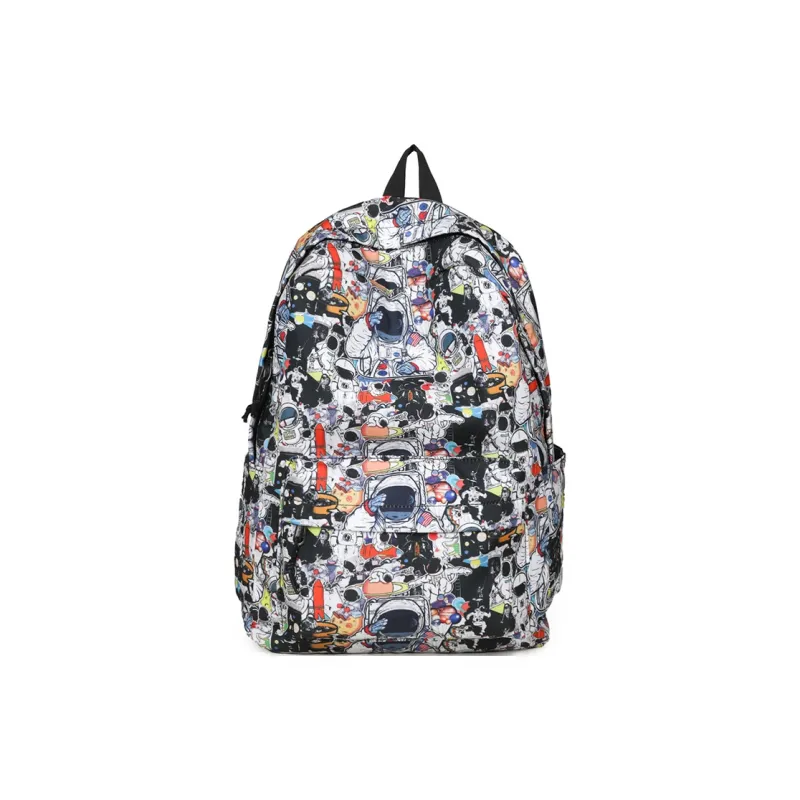 SUN EARTH &U Oxford Backpack Regular Unisex Multicolor-3