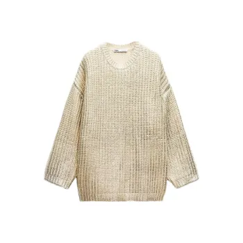 ZARA Knitwear Women's Silver