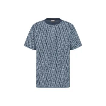 DIOR T Shirts Men Blue