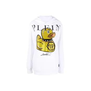 PHILIPP PLEIN Logo Graphic print Hoodie