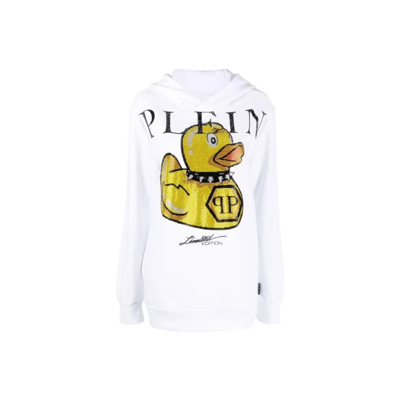 PHILIPP PLEIN Logo Graphic print Hoodie-0