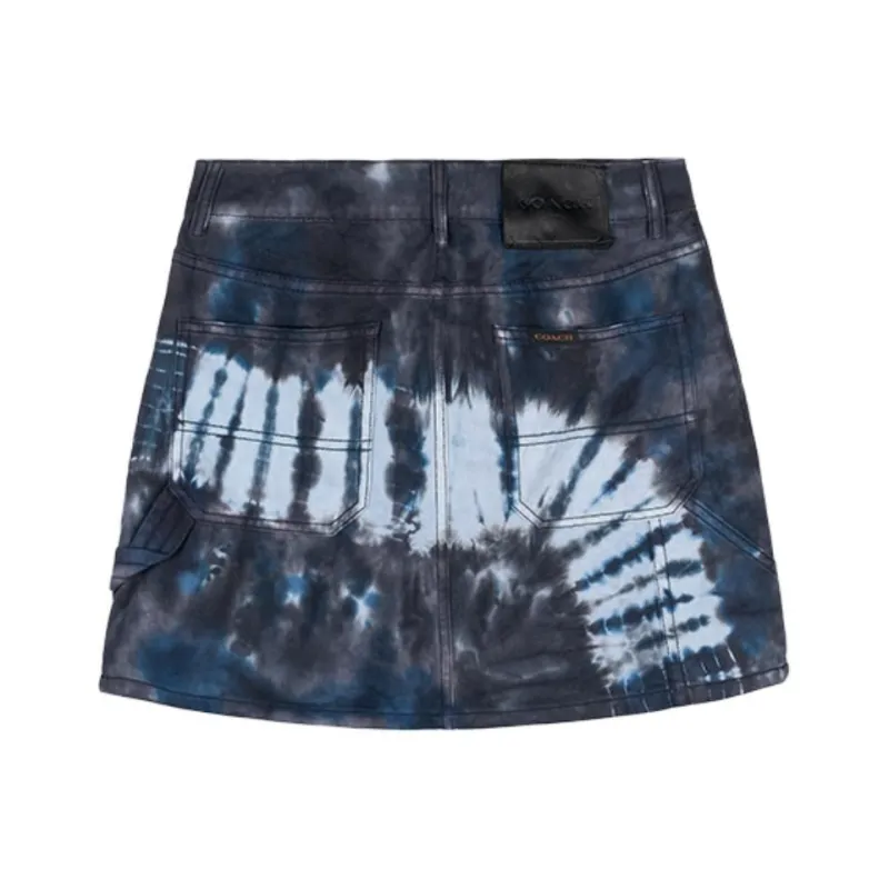 COACH SS24 Casual Short Skirts Women's Light Blue-1