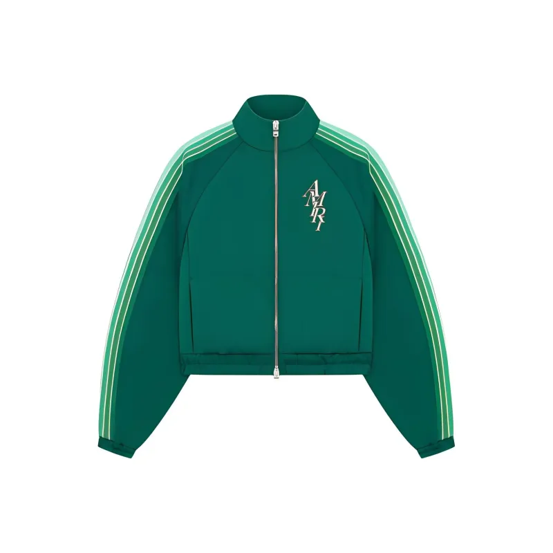 AMIRI Stack Track Jacket Jackets & Coats Women's Green-0