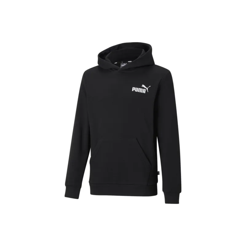 PUMA Essentials Small Logo Hoodie TR Boy Sweatshirt Women's Black-0