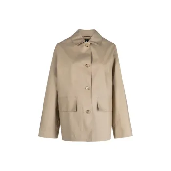 MACKINTOSH Zinnia Button-up Long-sleeve Cotton Jacket