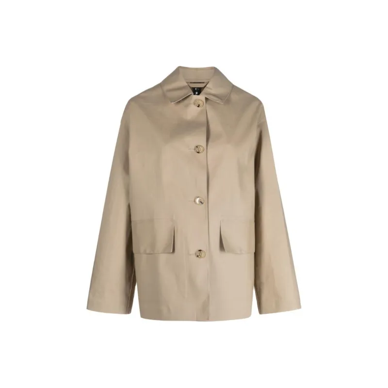 MACKINTOSH Zinnia Button-up Long-sleeve Cotton Jacket-0