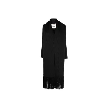 FENDI SS22 Jackets Coats Women's Black