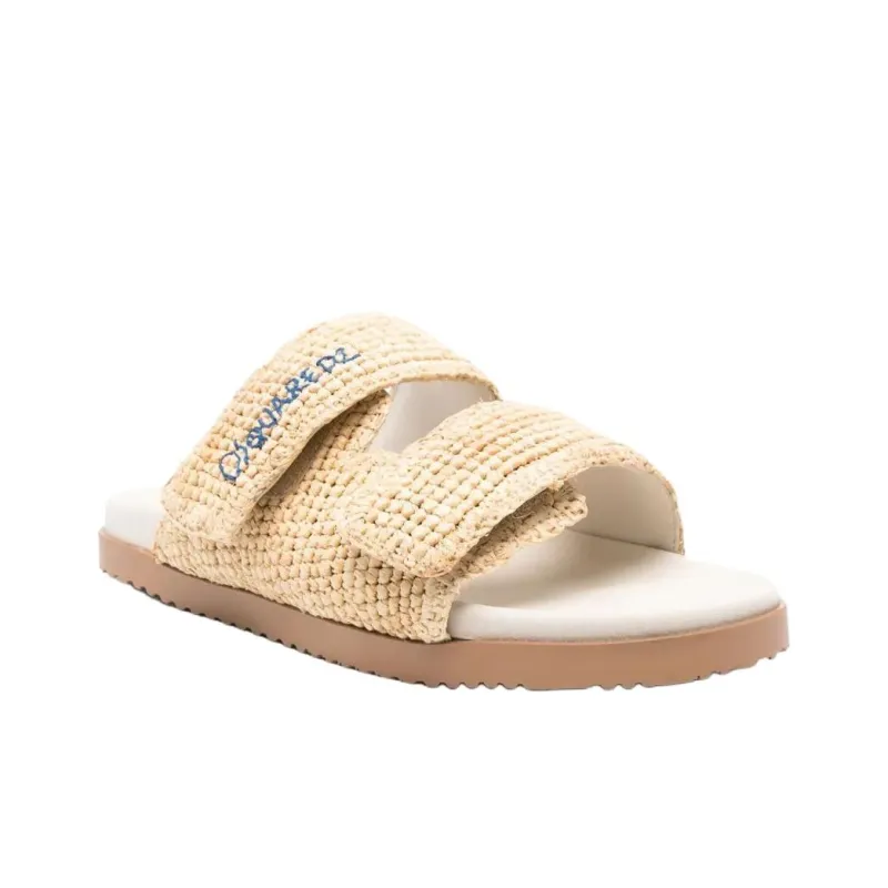 DSQUARED2 Logo embroidered Slides-2