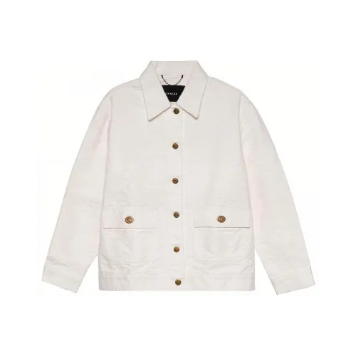 COACH SS22 myMo Coats Women's White