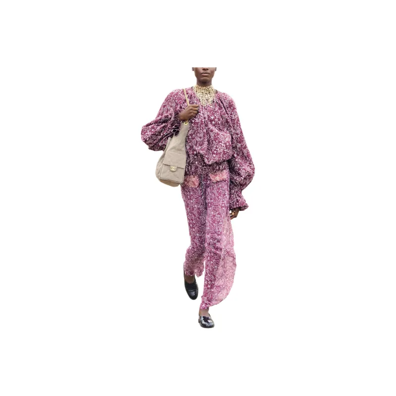 CHANEL Shirts Women's Purple-0